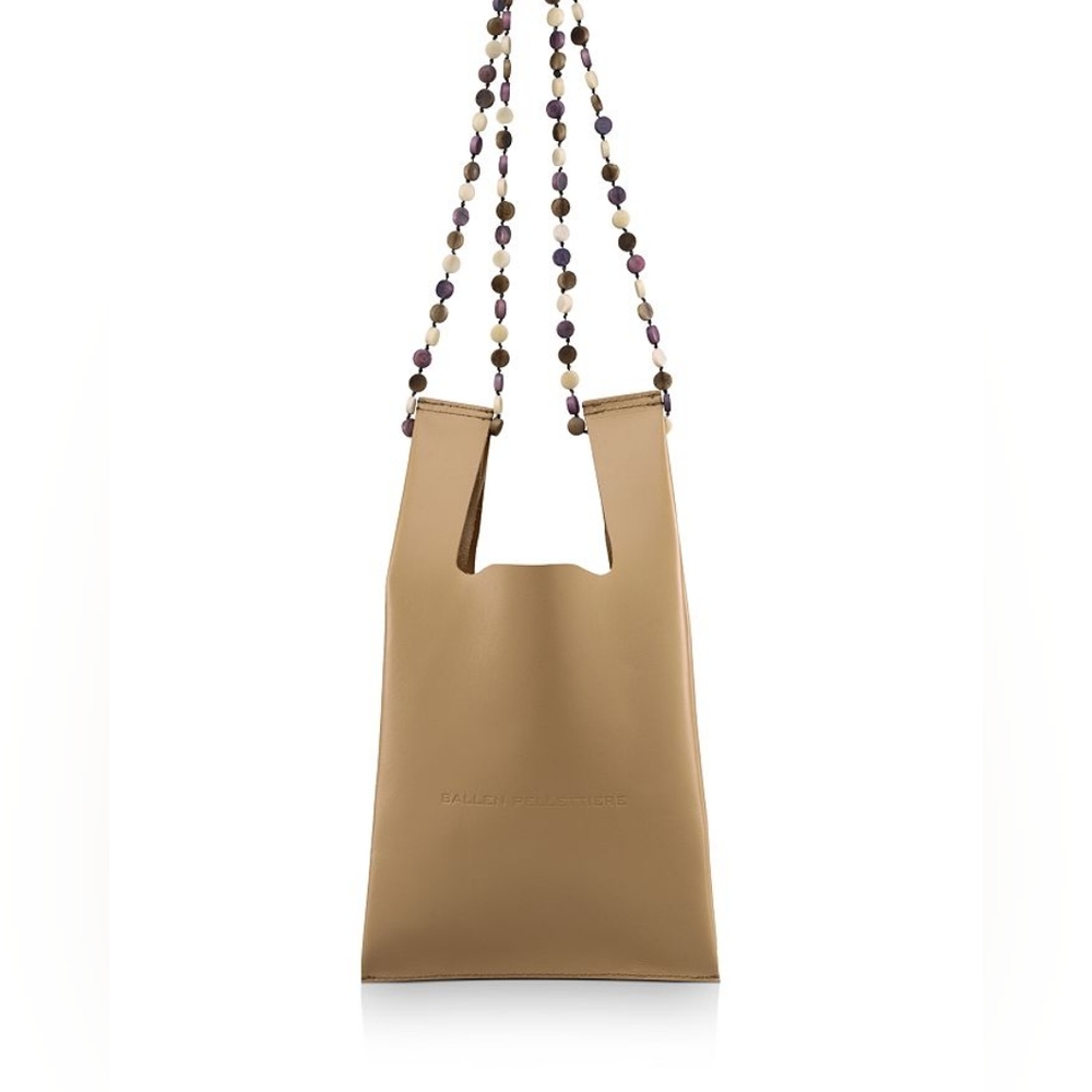 NEW BALLEN PELLETTIERE Xala Napa Mini Leather Tote
